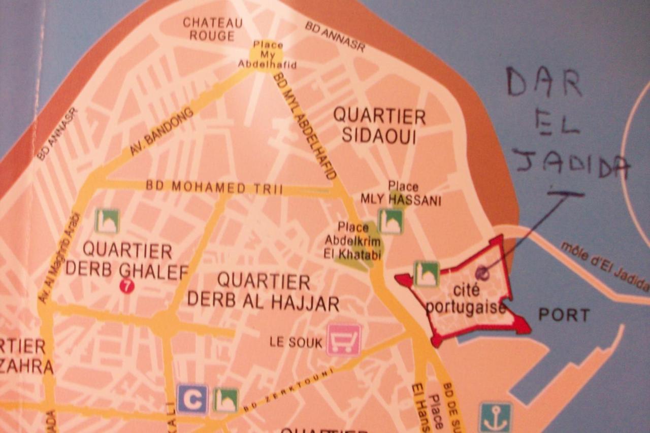 Dar El Jadida Bed & Breakfast ภายนอก รูปภาพ